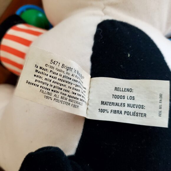 1995 Hasbro Playskool Interactive Cow Plush Toy - Picture 9 of 9